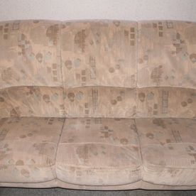 Sofa sauber Nachher