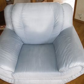 Sofa sauber Nachher